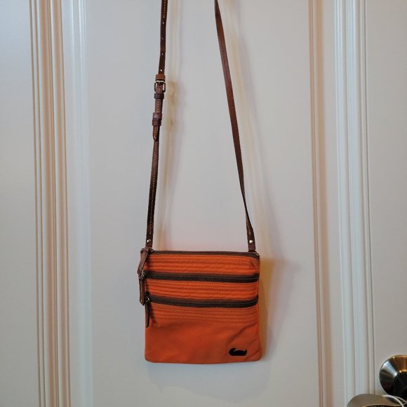 Dooney & Bourke Nylon and Leather Crossbody - Picture 1 of 12